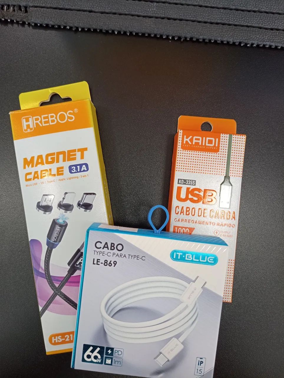 Cabos de carga para celular a partir de R$25,00 - Diversos Modelos - Foto 5