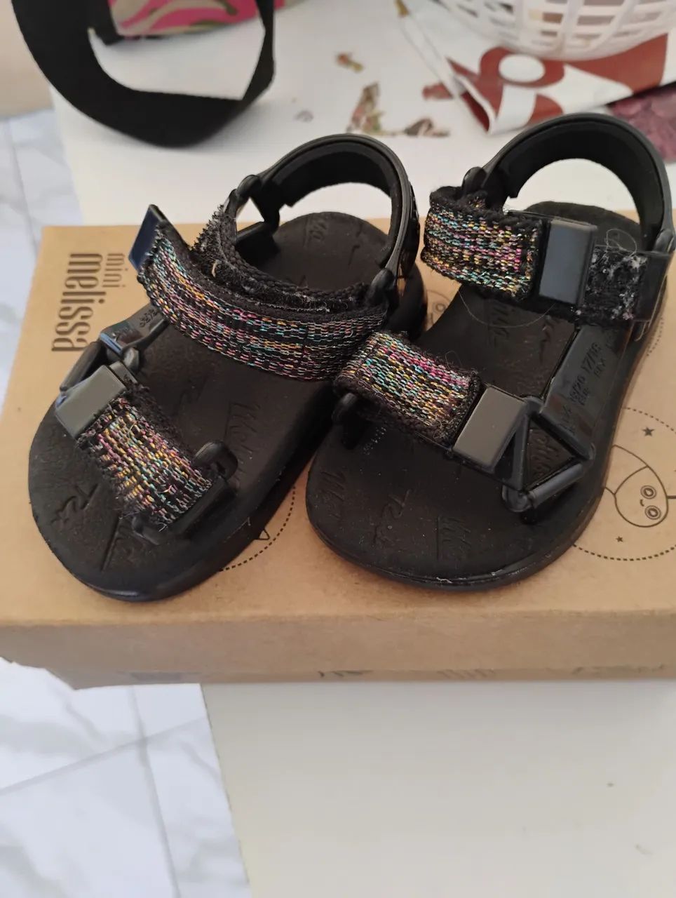 Sandálias infantis Melissa mini Melissa
