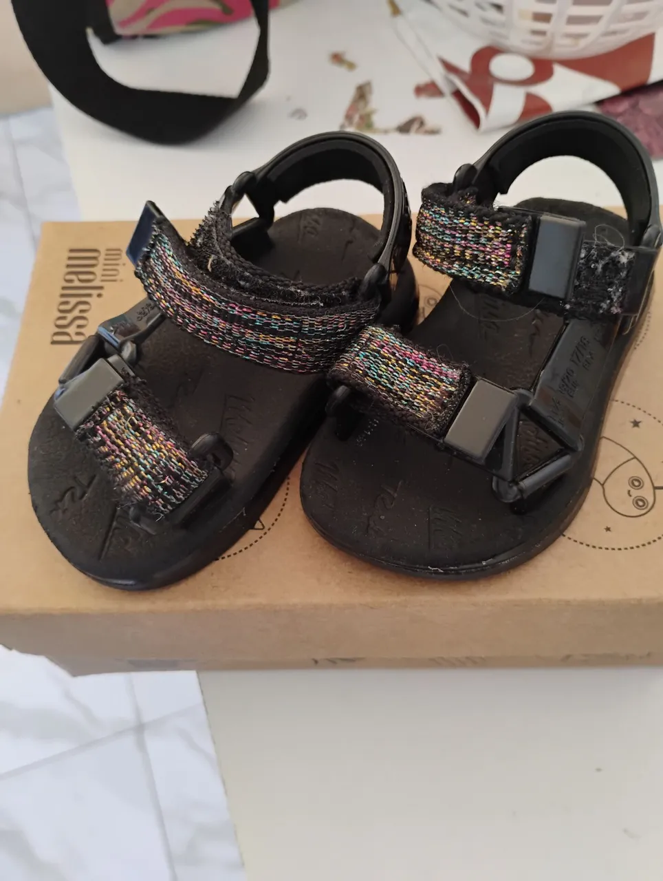 Sandálias infantis Melissa mini Melissa