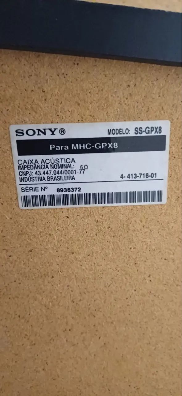 Mini System Sony MHC-GPX8 - Foto 4