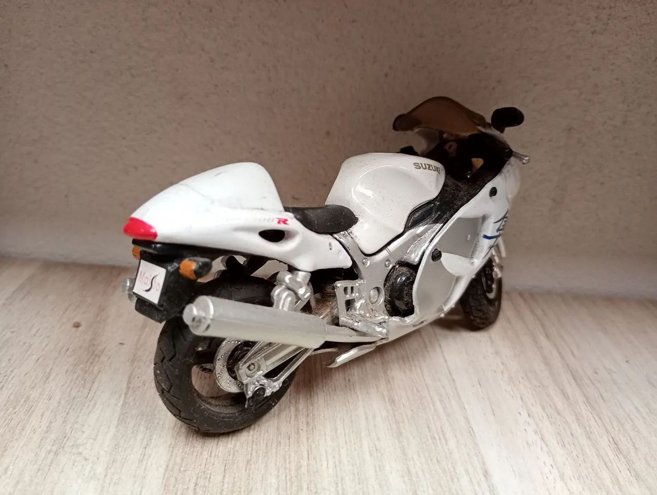 Hayabusa Miniatura de Moto Suzuki Hayabusa - Foto 5