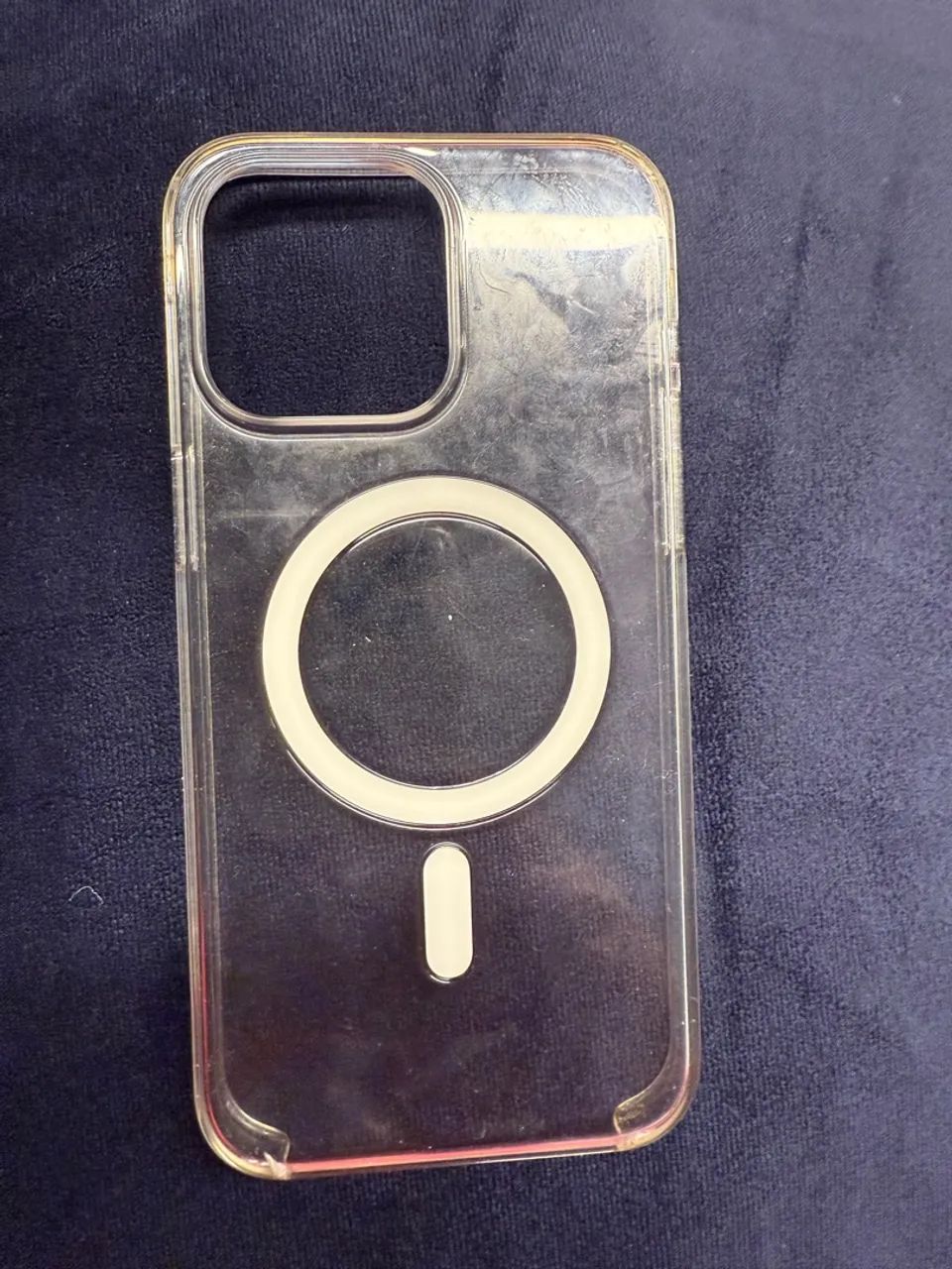 Capa Clear Original da Apple para iPhone 15 Pro Max