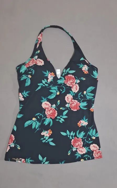 Blusa de alça floral - única! - Foto 2