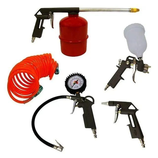 Kit de Pintura 5 Peças Para Compressor Intech - Foto 3