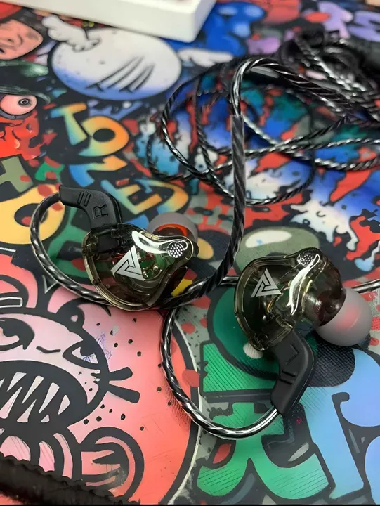 Fone De Ouvido Qkz - Preto