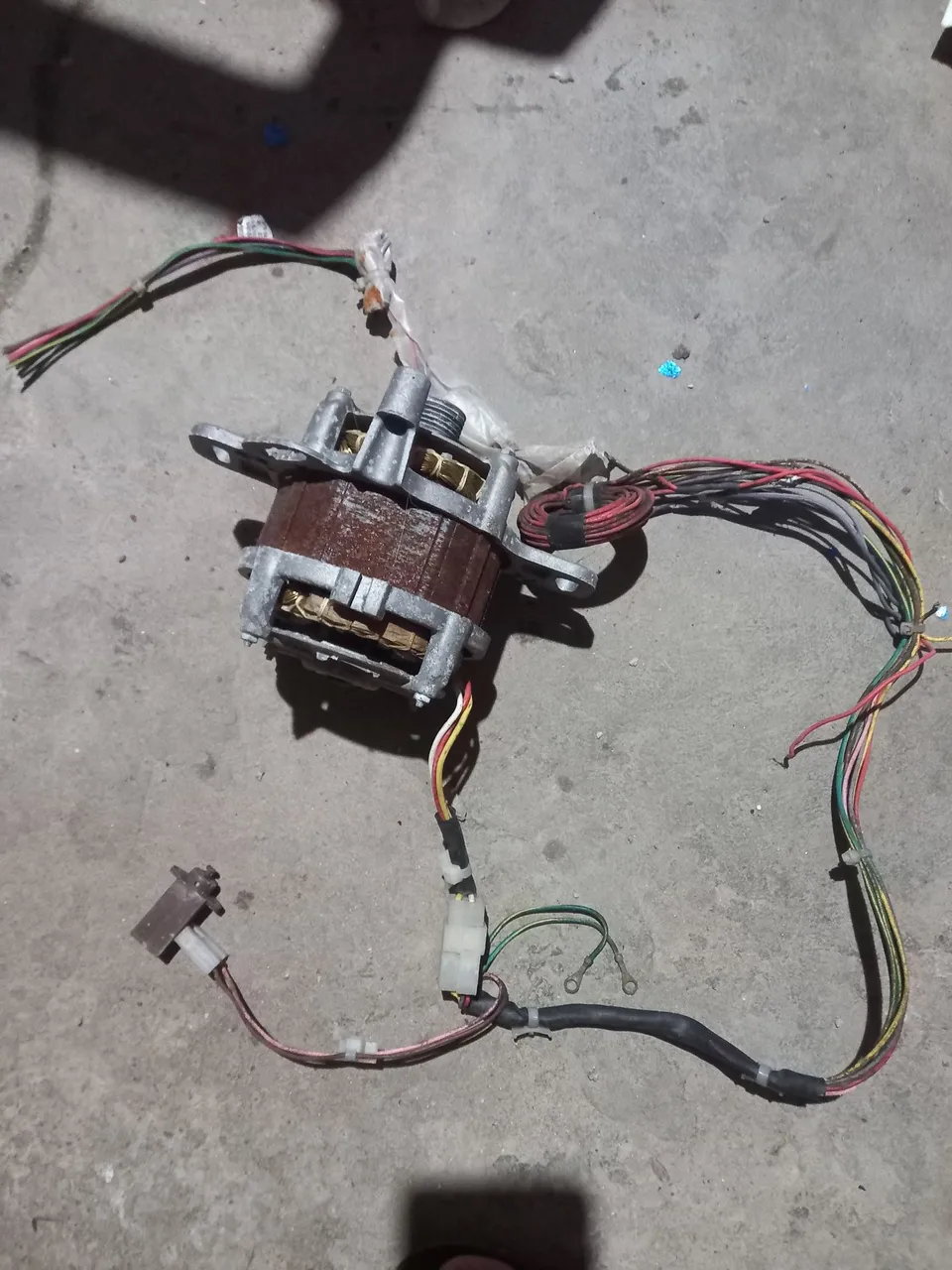 Motor de máquina de lavar roupa