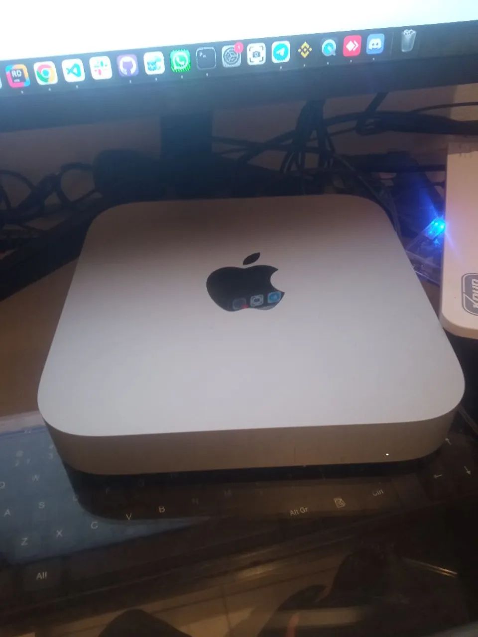 Mini Mac m1 8gb 256 gb ssd com caixa - Computadores e Desktops