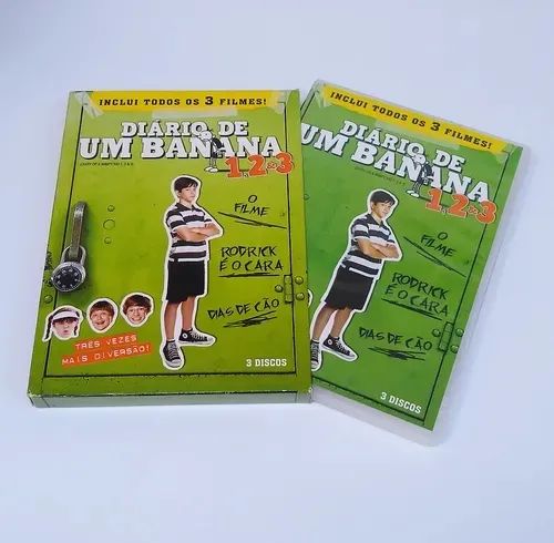 Box DVD Diário de um Banana 1, 2 e 3 - DVD