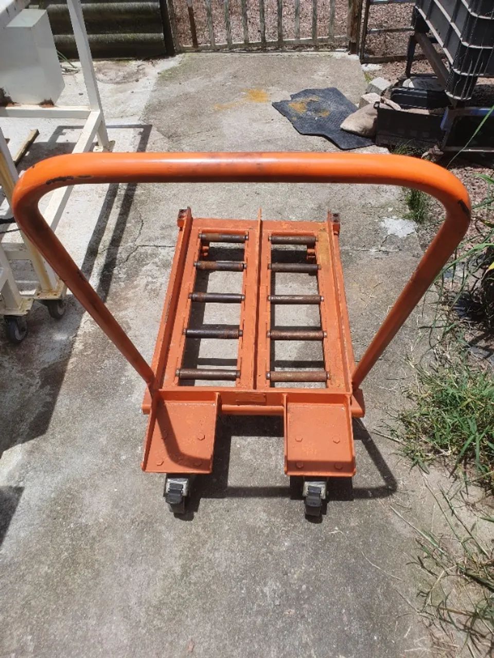 Carrinho para transporte de peças pesadas - Foto 2