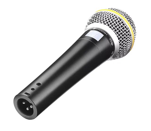 Kit Microfone Sem Fio Duplo KDS-W382M e Microfone com Fio K58A Kadosh  - Foto 3
