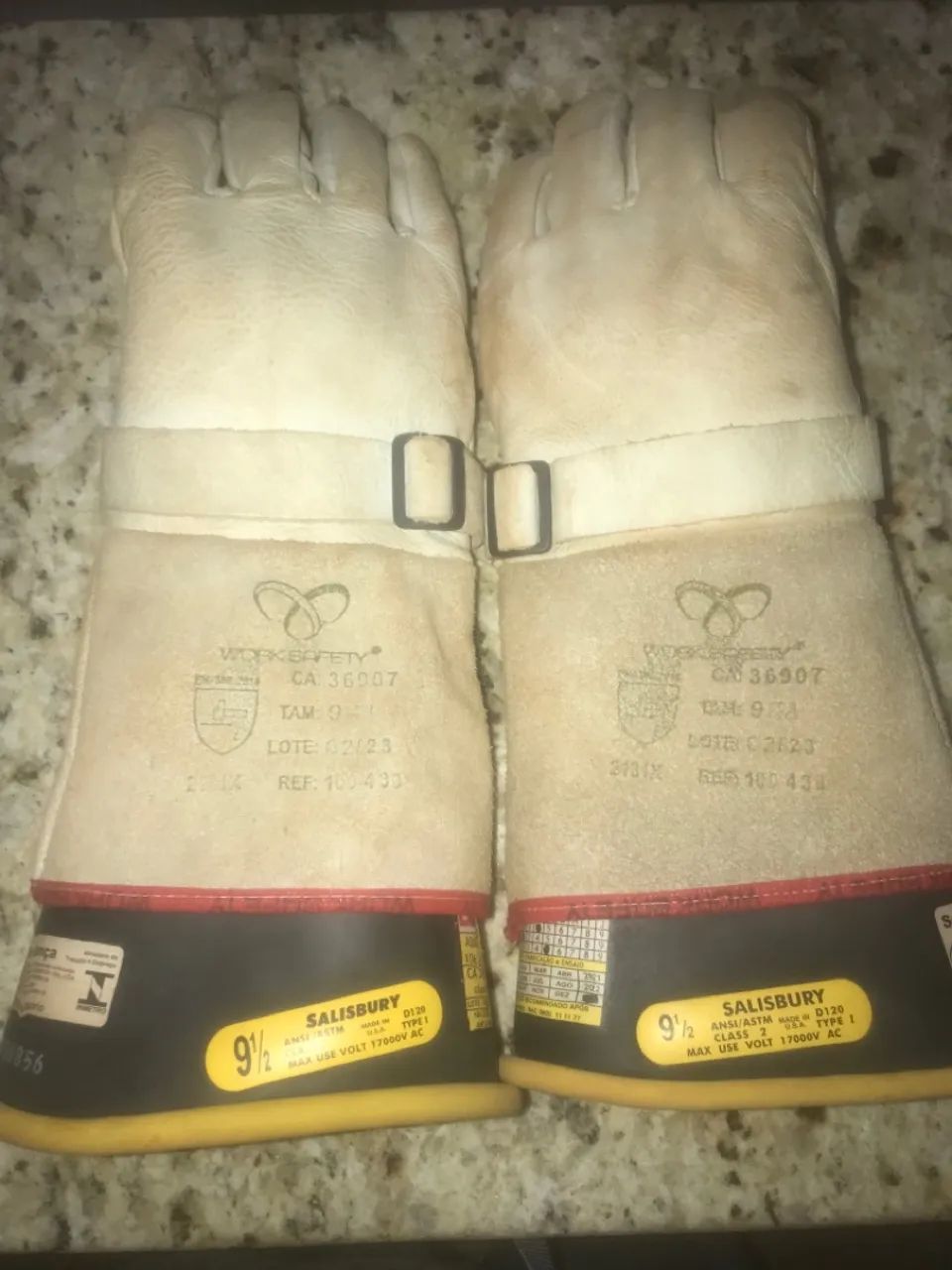 Luvas de alta tensão Work Safety