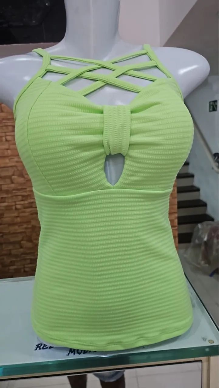 Blusas malha Ana (atacado) - Foto 3