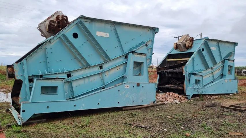 Britador, peneira vibratória, alimentador, calha, moinho de martelos - Foto 3
