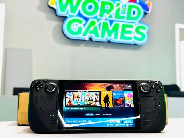 Steam Deck 256GB NOVO, Lacrado - em até 12x SEM JUROS - Consoles