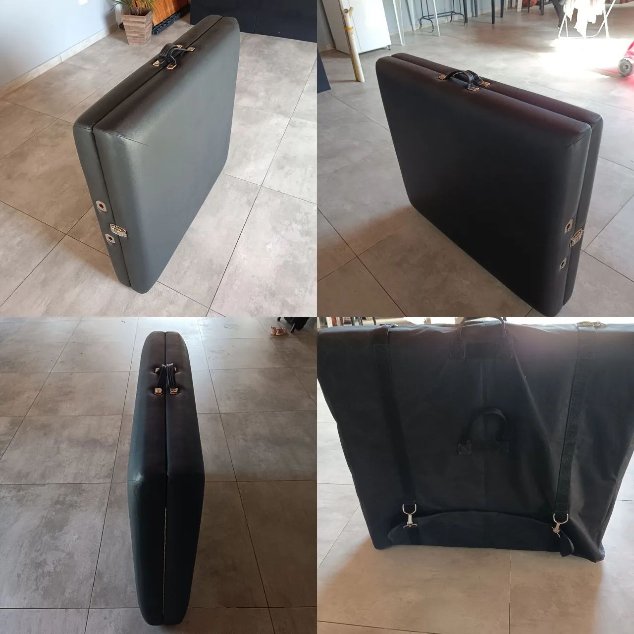 Maca Massagem/Shiatsu Legno Sírius SPA Luxo 80 cm PORTÁTIL, REFORÇADA E ALTURA REGULÁVEL - Foto 4