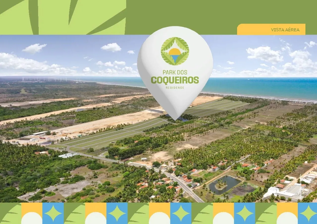 Lote no Condomínio Park dos Coqueiros com 253m² e Área de Lazer Completa
