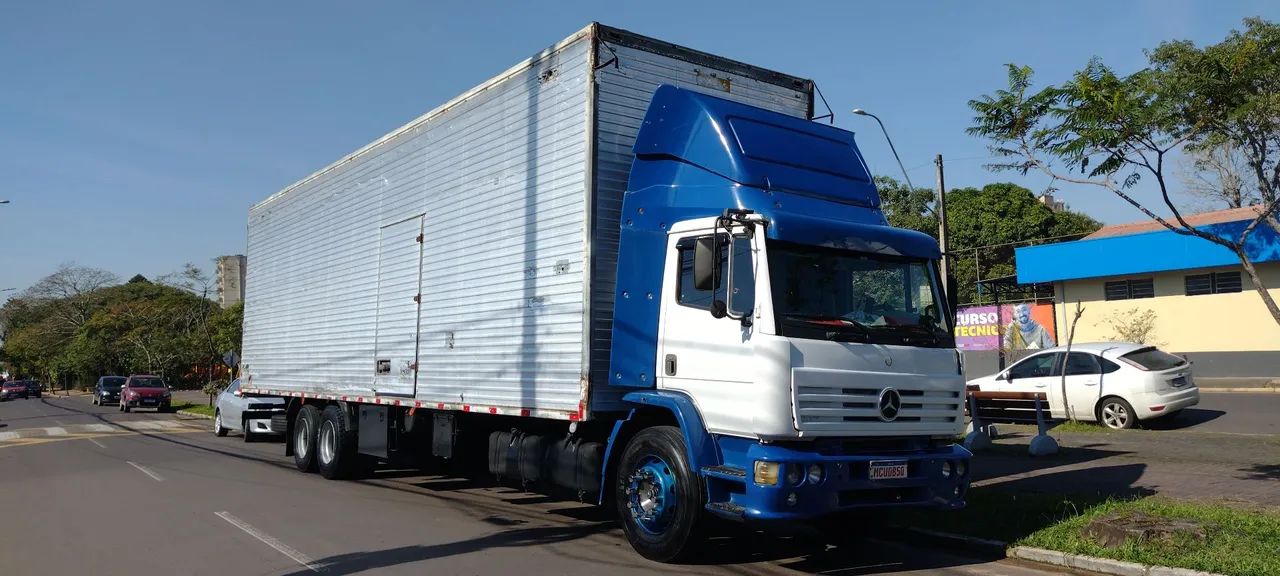 MB 1420, truck , baú 11,5m. - Foto 5