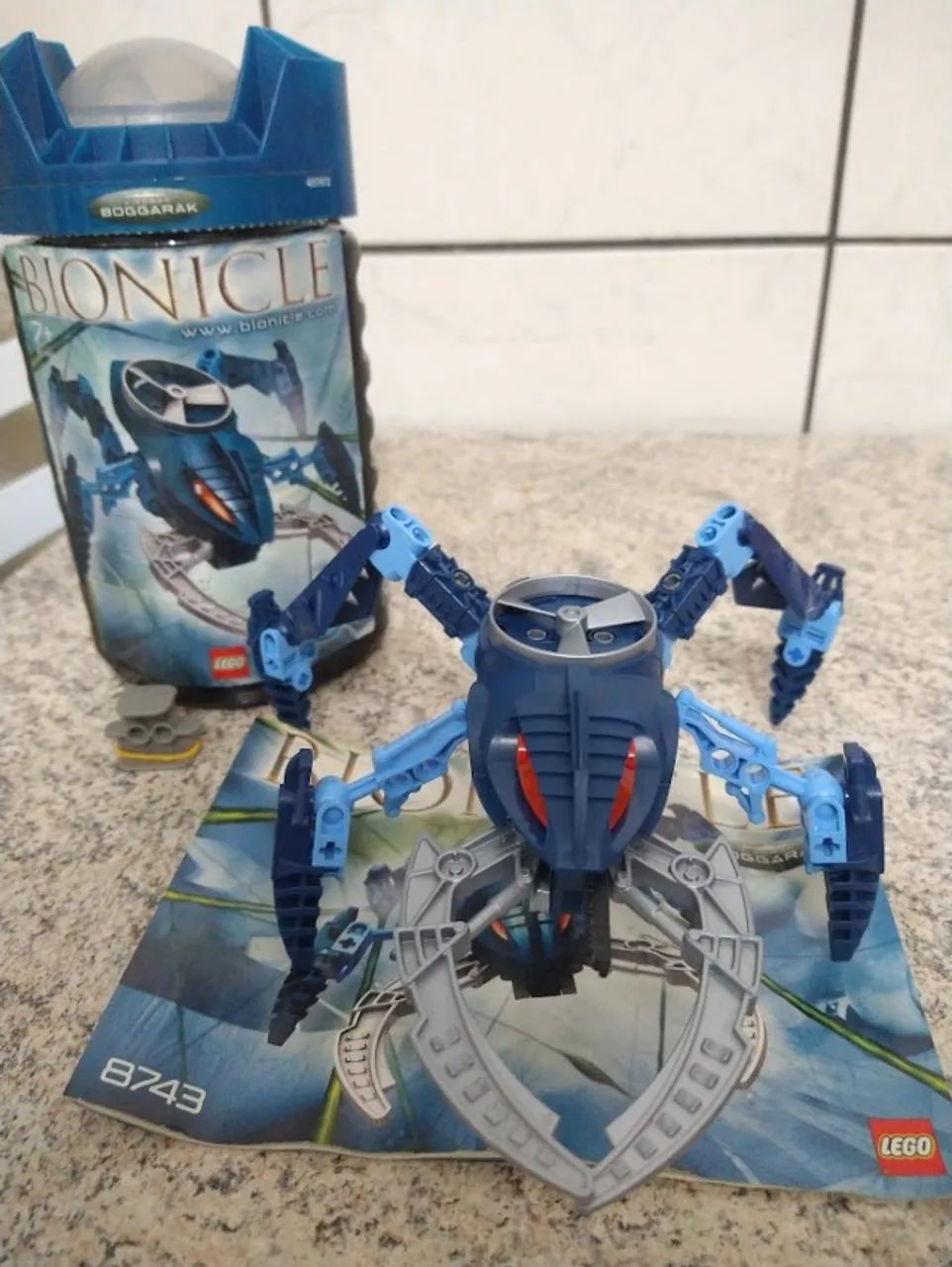 LEGO Bionicle 8743 Visorak Boggarak (ano 2005)