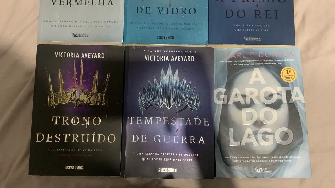 Livros A Rainha Vermelha - Coleção Completa