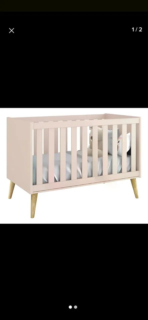 Berço Rose Mini Cama - Foto 2