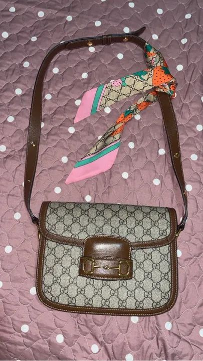 Bolsa Gucci GG Marmont Bege