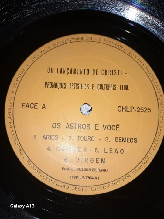 Disco de Vinil  Lp Os Astros - Você - Foto 3