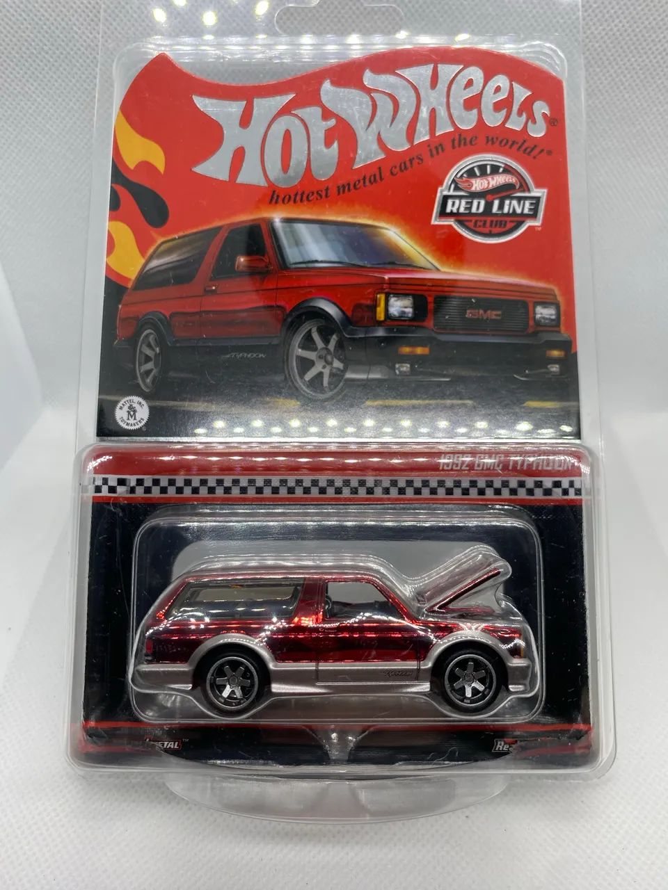 Hot Wheels RLC 1992 GMC Typhoon Red Line Club - Hobbies e coleções
