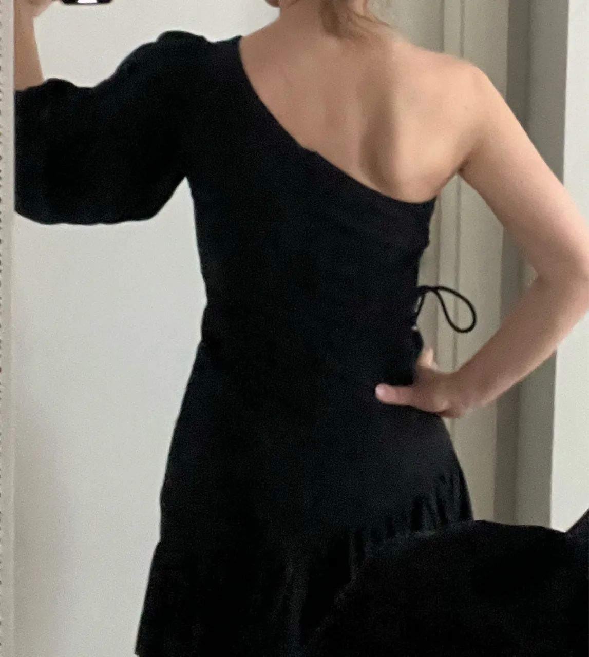 Vestido Farm Curto Ombro