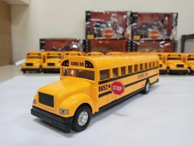 Miniatura Onibus Escolar Americano Sunnyside Raro #R270
