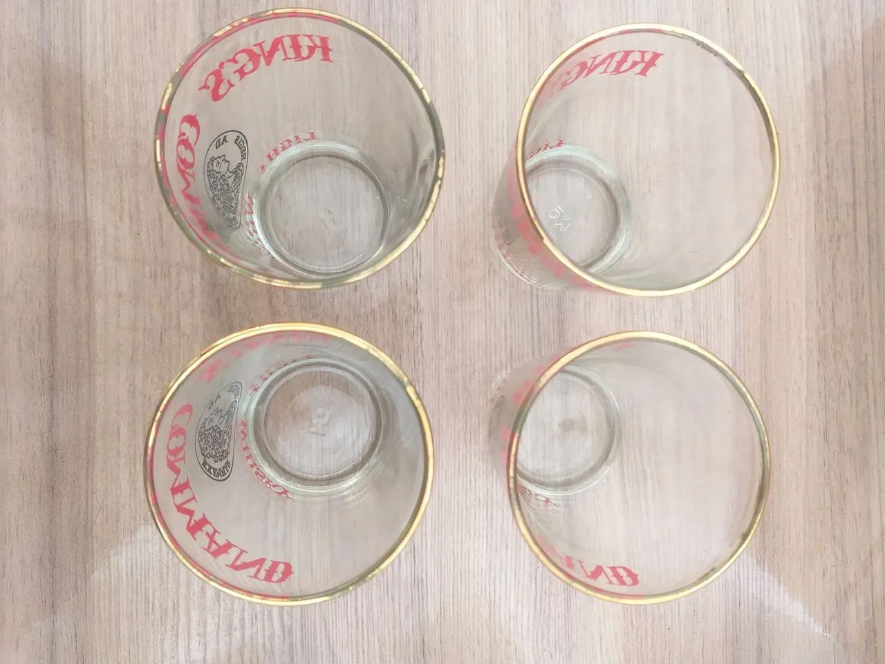 Kit 4 Copos de Whiskys Vintage Kings Command - Foto 3