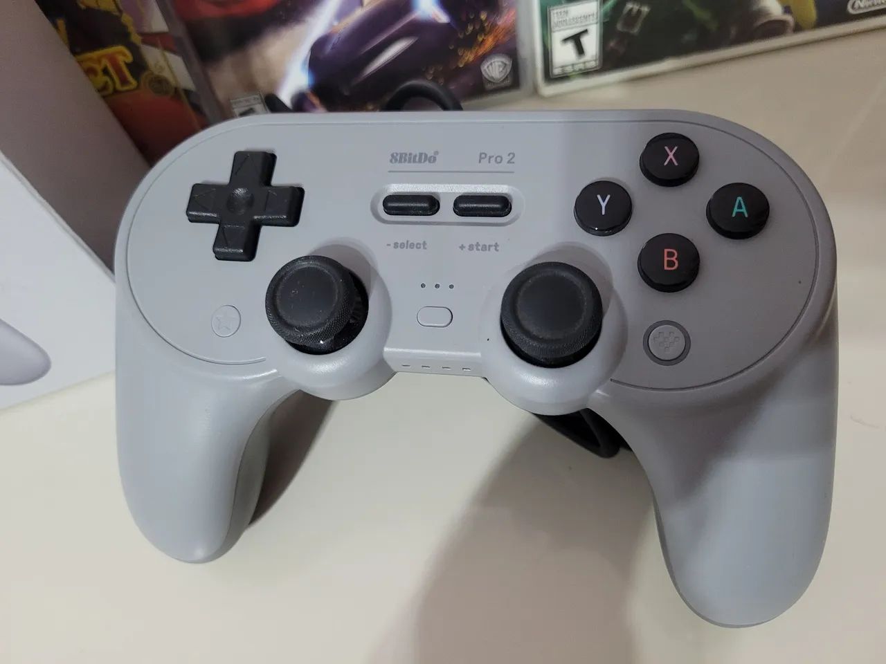 Controle 8Bitdo Pro 2 - Ótimo estado de conservação - Foto 4
