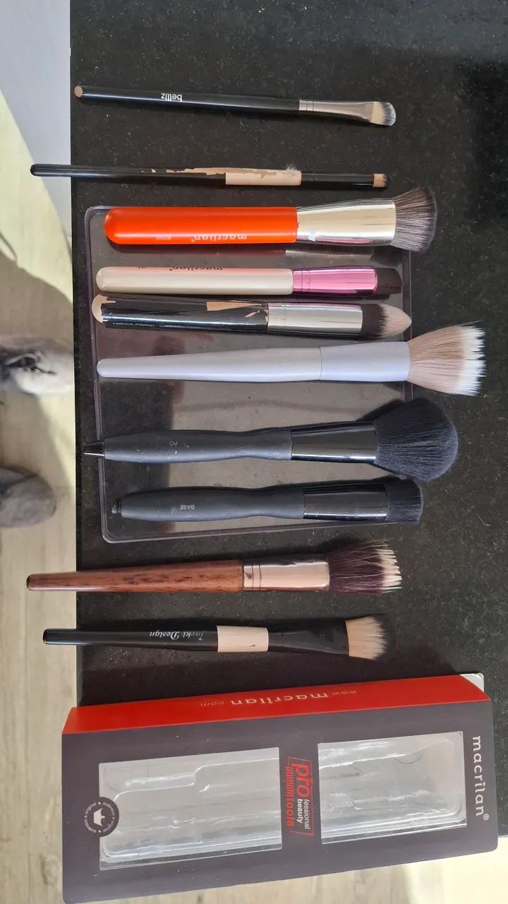 Kit de Pincéis de Maquiagem Profissional - Foto 3