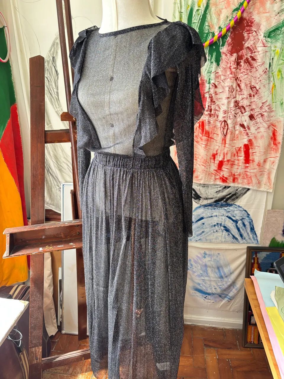 Vestido brilhoso! - Foto 3