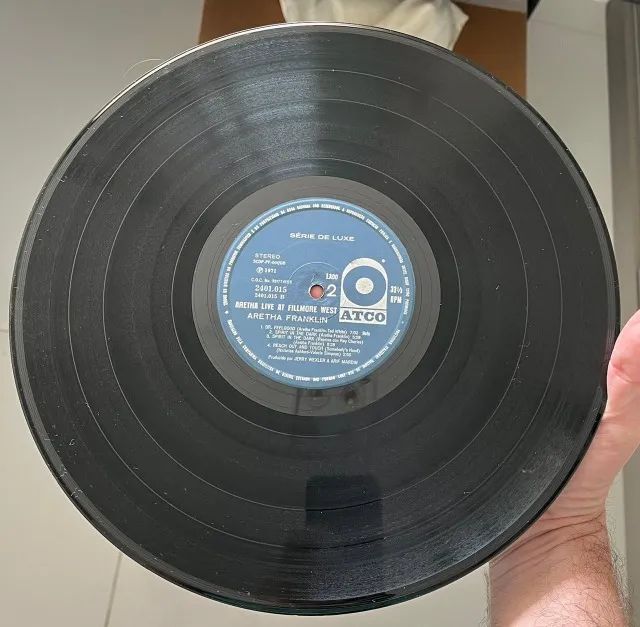 Lp Aretha Franklin - Live at Fillmore West (1971) - Foto 4