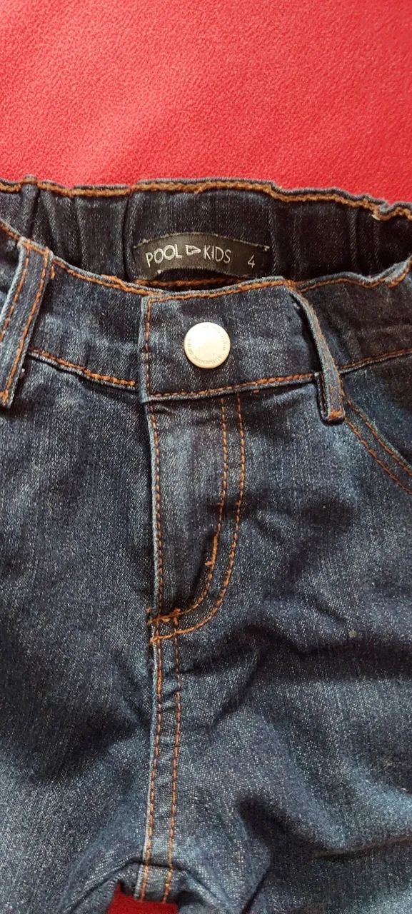  Calça Jeans Infantil POOL KIDS 4 anos - Foto 3