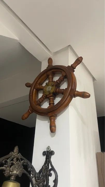 Telefone de parede vintage vermelho - Foto 5