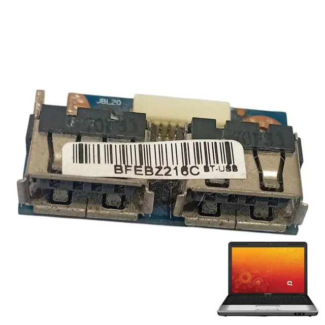 Placa USB Notebook HP Compaq Presario CQ40 CQ45 HP Pavilion DV4 (SKU64)