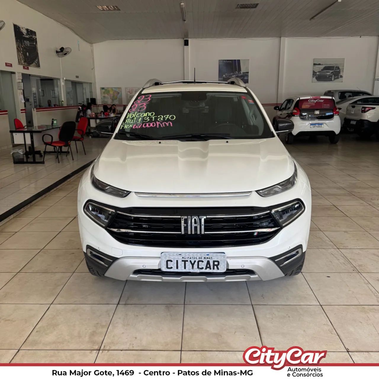 FIAT TORO VOLCANO 1.3 T270 4X2 FLEX AUT. DIESEL 2023 - Foto 2