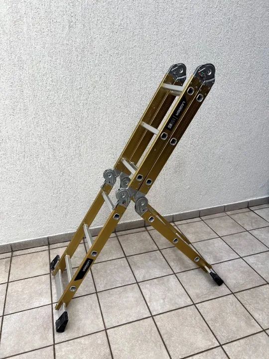 Escada alumínio SUPER LADDER GOLD - Foto 4