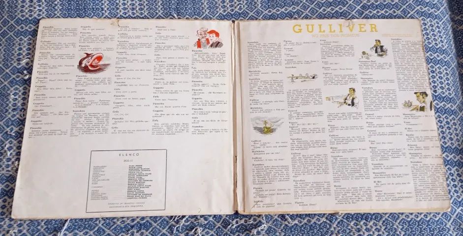 Disco Vinil LP Pinóquio E Gulliver RCA - Foto 2