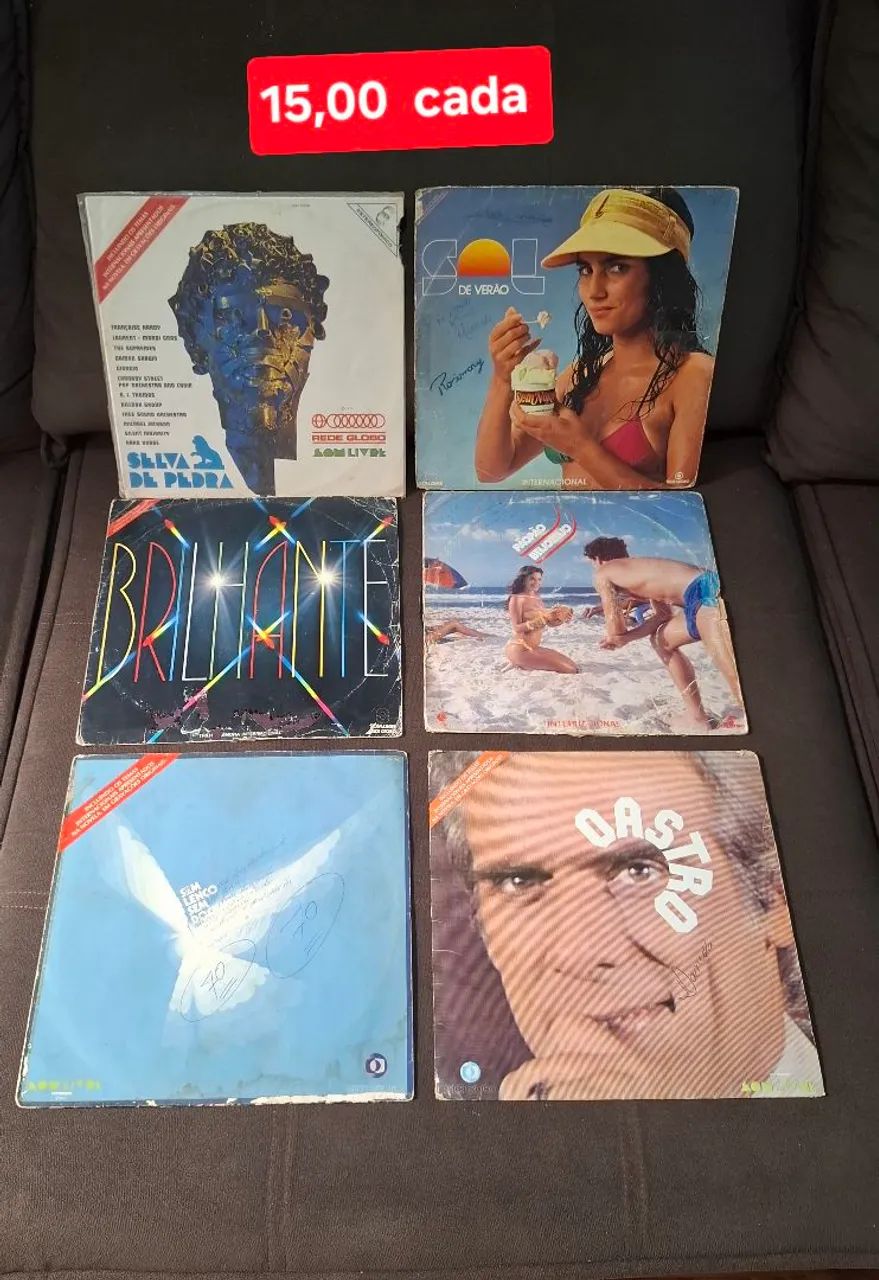 Desapego 37 Disco de vinil temas de novelas Nacional e Internacional 