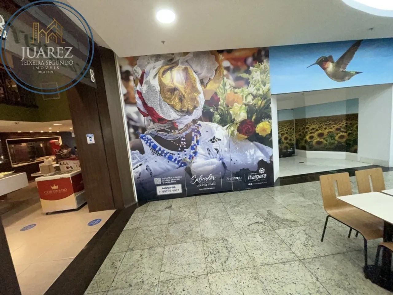 LOJA PARA FASTFOOD NO SHOPPING ITAIGARA, APROVEITE PARA TER SEU NEGÓCIO EM UM SHOPPING SEM
