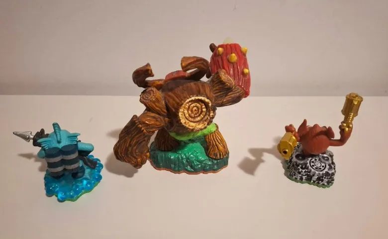 Kit Skylanders Com 3 Figuras Original
