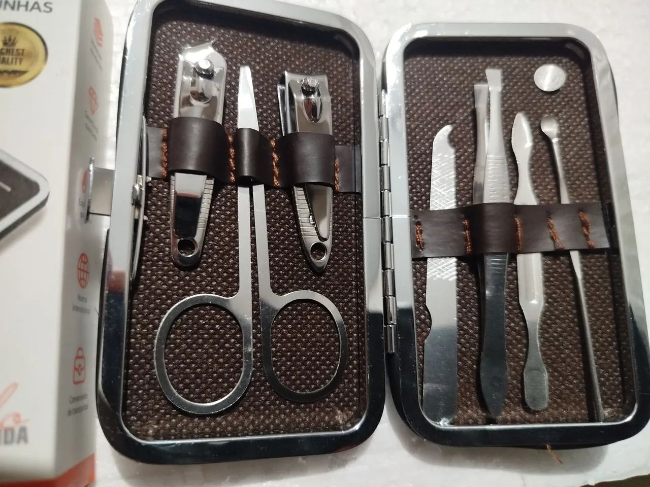 Kit Manicure Completo - Aço Inox