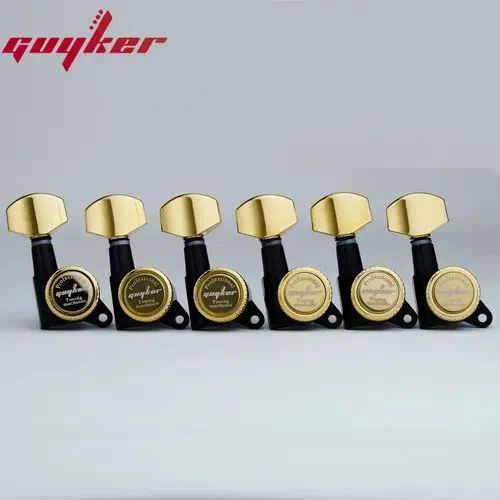Tarraxas Guyker Douradas e pretas para Guitarra - Foto 3