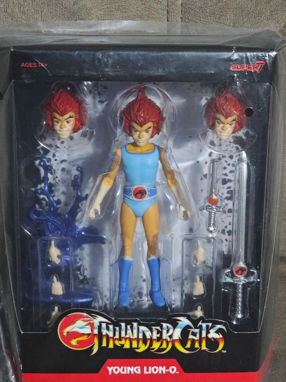 Boneco Thundercats Young Lion-O