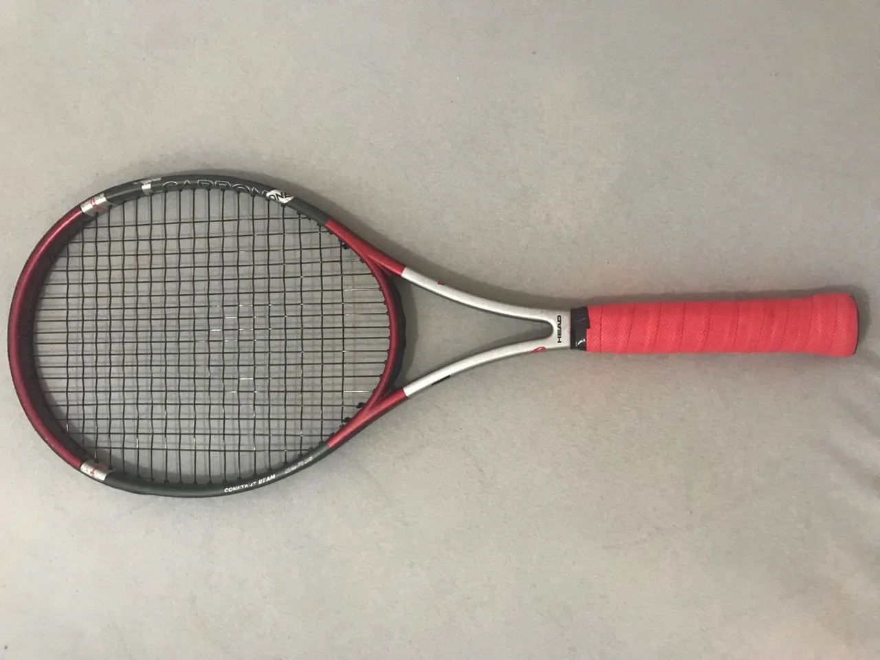Raquete de tênis Head Titanium Mesh T1100 usada