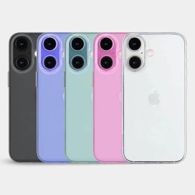 Capa Case iPhone 16 16 pro  16pro max 16 plus Silicone Anti-queda e Coloridas 6