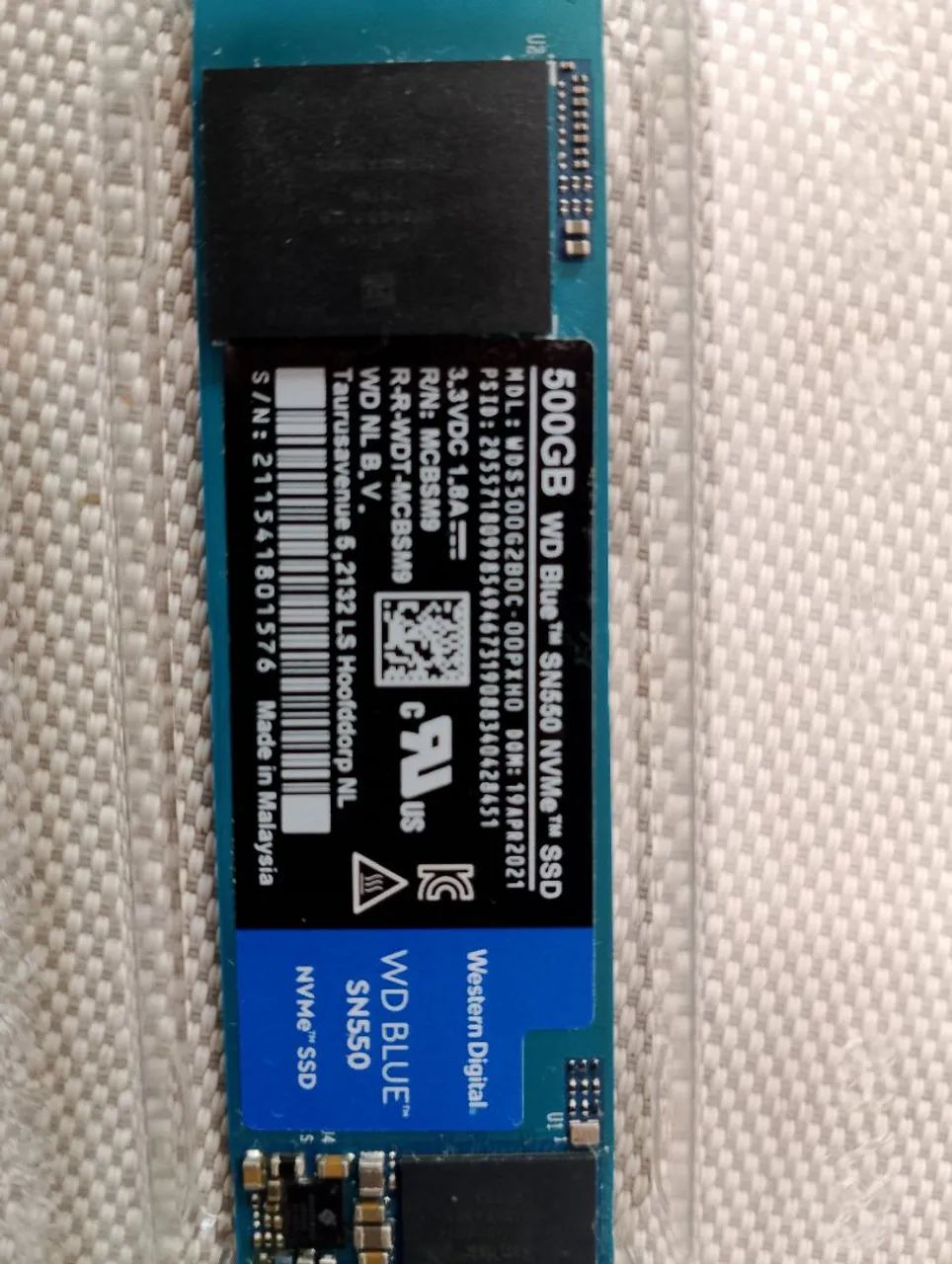 SSD 500 GB64312629100547122