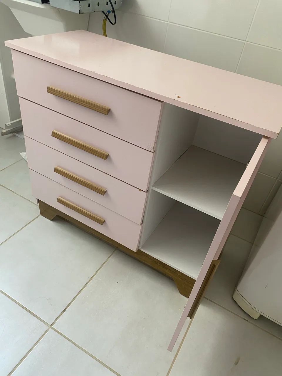 Cômoda Rosa - Foto 3